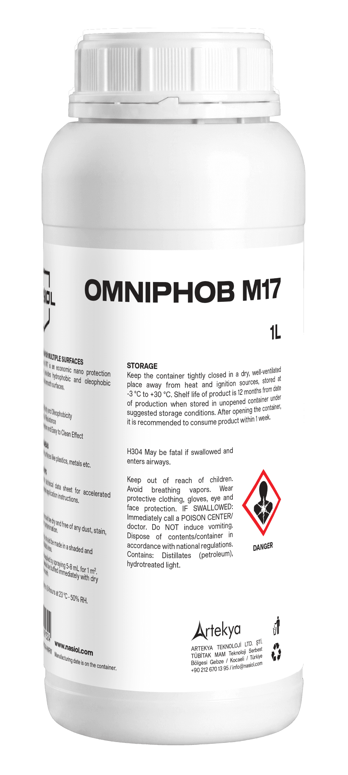 Nasiol M17 bottle