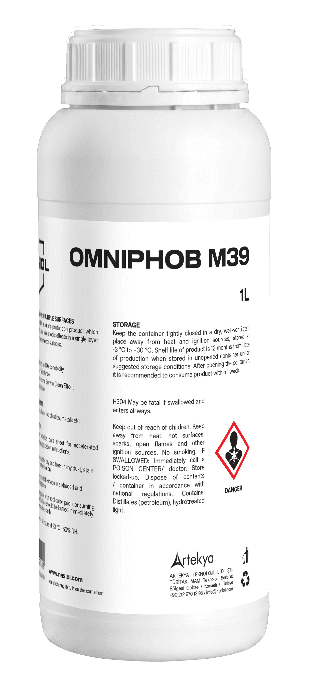 Nasiol M39 bottle